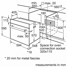 Духовой шкаф Bosch HBF512BB1T в Запорожье